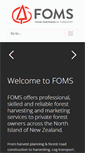 Mobile Screenshot of foms.co.nz